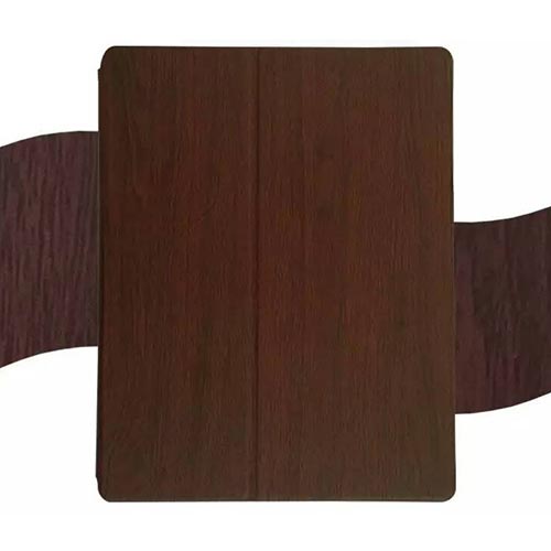 Wooden Leather Tablet Case - 02